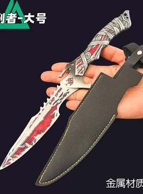 三角洲游戏周边处刑者刀皮金属武器22cm模型摆件收藏品未开刃道具