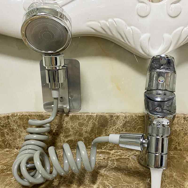 洗脸盆水龙头延伸器洗头厨房化妆室冷热水外接花洒神器洗手池龙头