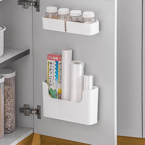 Nacaduo Multi-purpose Wall-Mounted Storage Box, Plastic, No-