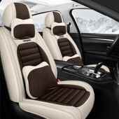 汽车四坐垫季 亚麻汽车769艺坐垫车高级 通布用五座全包座椅套夏季