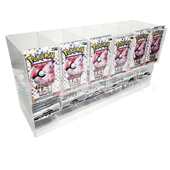 亚克力3槽6槽助推器包装 分配器口袋妖怪丙烯酸增强包卡片收纳箱