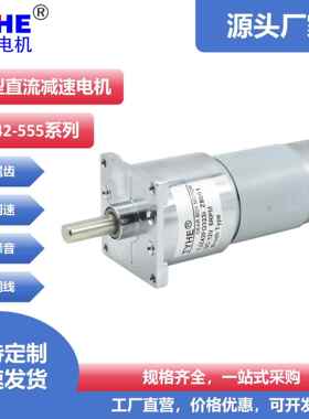 TJZ42FG泰河减速马达42mm微型直流减速电机12V24V烧烤炉旋转马达