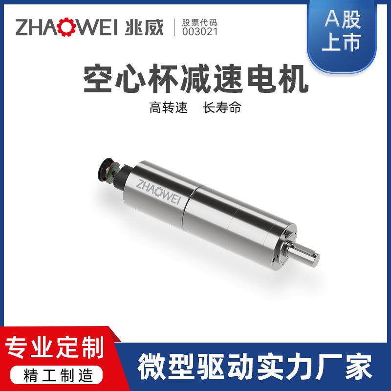 42mm行星精密齿轮减速电机高性能零回差飞机舷外机换挡空心杯电机