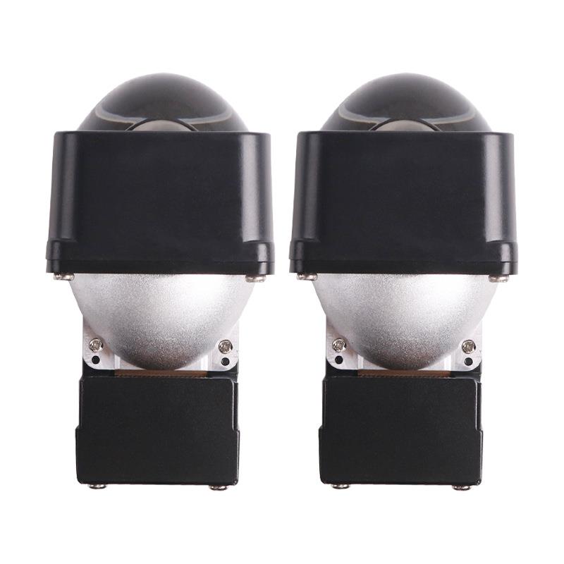 三为车灯SANVI 1.5寸M15S 12v 6000k双芯双杯矩阵LED小模组车灯