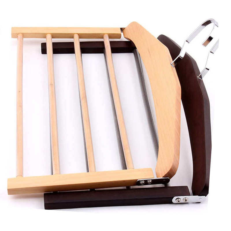 实木多层裤架木衣挂家用丝巾挂围巾挂省空间收纳衣柜多功能衣服挂