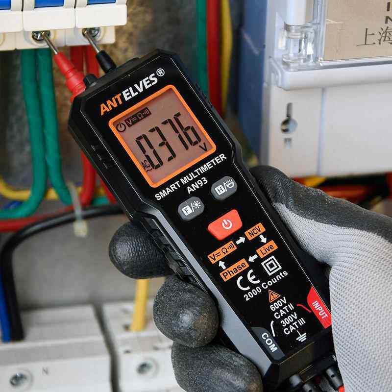 全自动机智能966万用表笔一体数字高精迷度便携式维修电工电测电