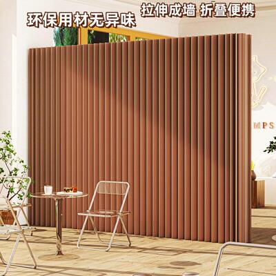 屏风隔断办公室分隔美容院假墙客厅伸缩遮挡可折叠简易自装隔档墙