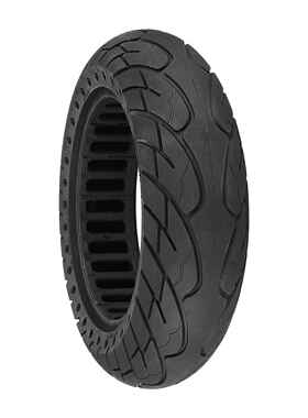 10*2.5单排孔内条纹蜂窝胎用于9号MAXG30橡胶实心胎兼容60/70-6.5