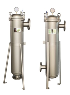 304316L不锈钢袋式过滤器水处理工业级布袋过滤设备厂家活性炭