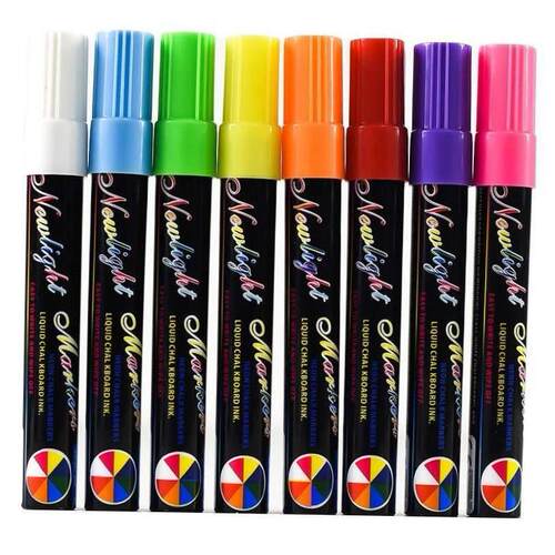 Pens Chalk-Pen School-Marker Painting-Supplies Light-Blackbo