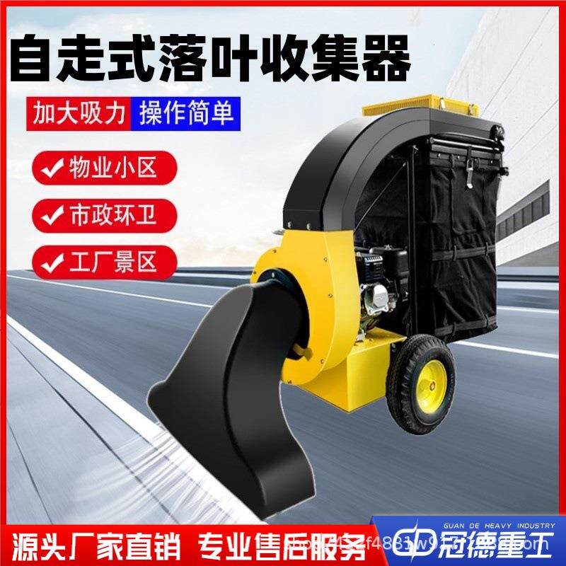 落叶清理吸叶机 汽油手推式吸叶机 大功率路面吸叶机厂家