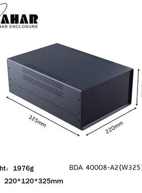 BDA40008-W325巴哈尔金属机箱 仪表机箱 铁皮机箱 配有前后面板