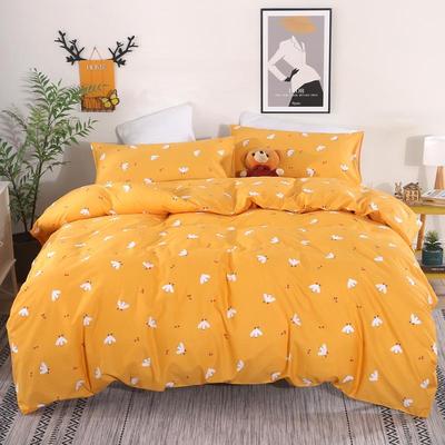 高档强烈推荐!上用品四件套，床纯棉，四被套套，宿舍床上用品床