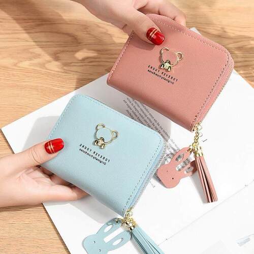 Purse Ladies Wallet For Women Lady Zipper Female Girl Bag