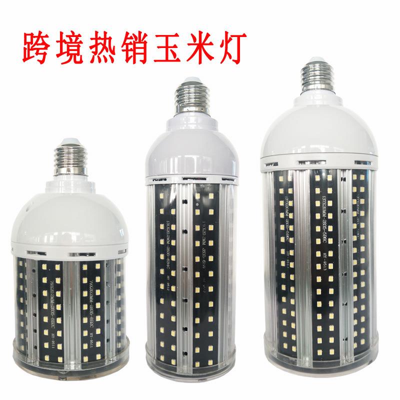 工程用LED玉米灯黑色线路双排灯珠AC85-277V宽压