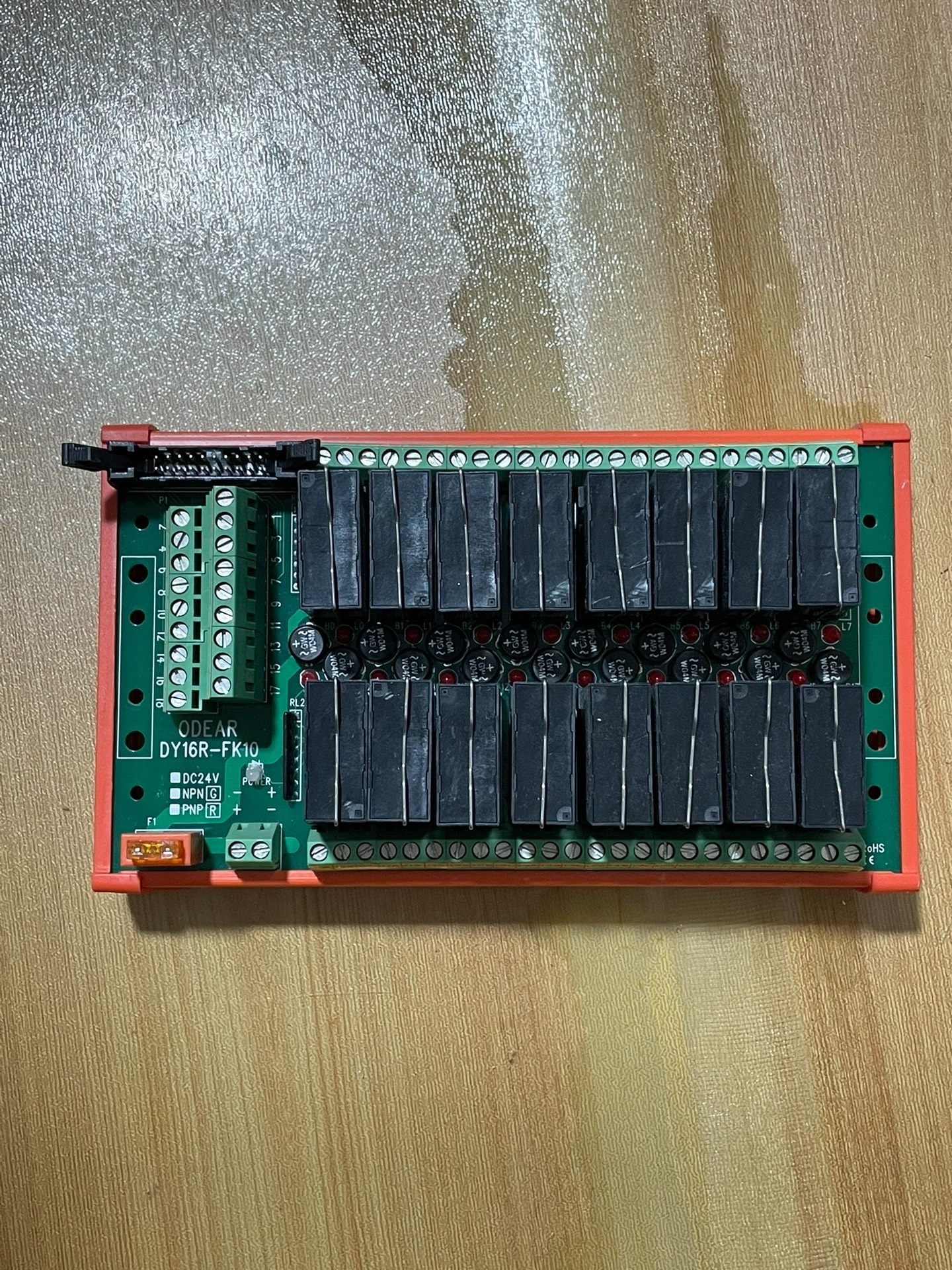 台湾ODEAR欧迪尔接线模块 DY16R-FK10 实物拍摄