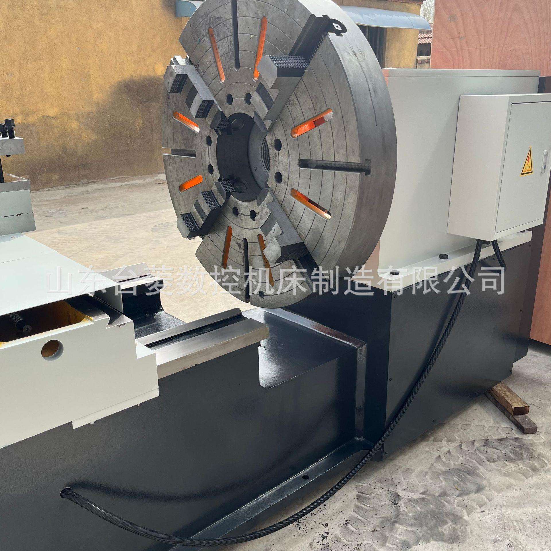 法兰车床CW61125端面车床整体床身落地式61125大头车床
