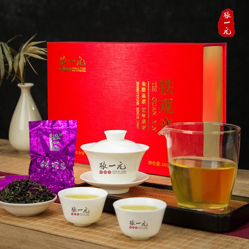 张一源安溪铁观音特浓风味福建铁观音乌龙茶240g高端礼盒