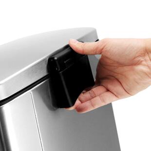 不锈钢桶家用客厅圾厨房酒店办桶公室收MD-067/0纳带盖脚踏垃静音