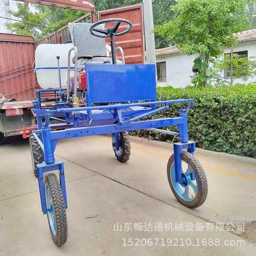 9247889米展臂高杆打药机 液 喷杆蔬菜洒药机座驾油式柴四轮打药
