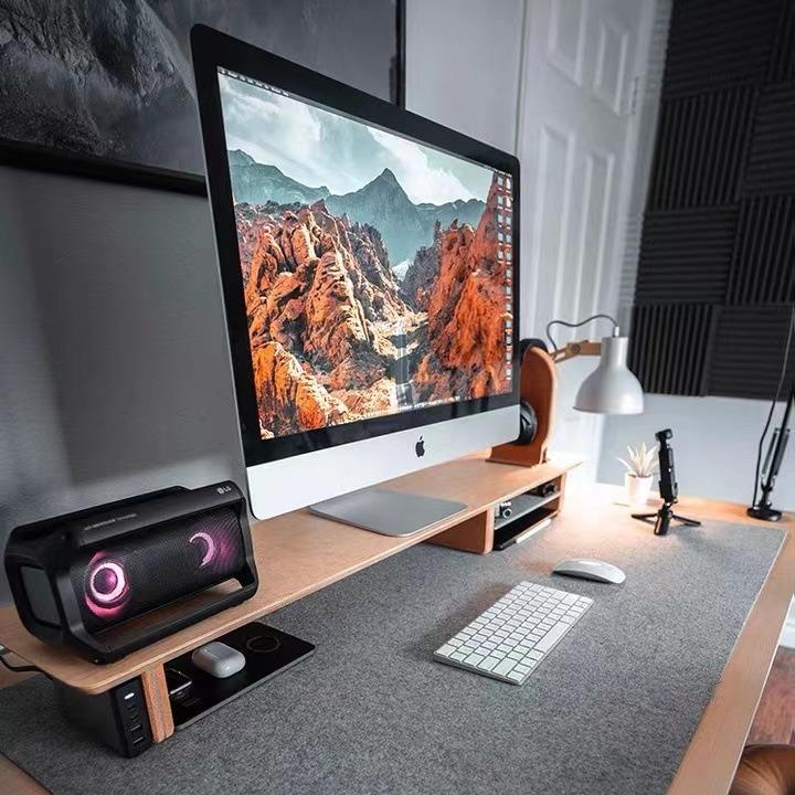 超大号毛毡鼠标垫桌垫电竞桌书桌办公书房防水垫学生防滑实用舒适