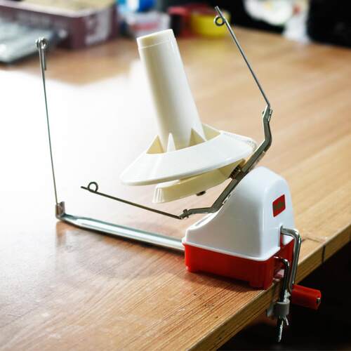 高档手工羊毛缠绕机编手工IY大型缠绕轴电缆管理器摇家用线器D固