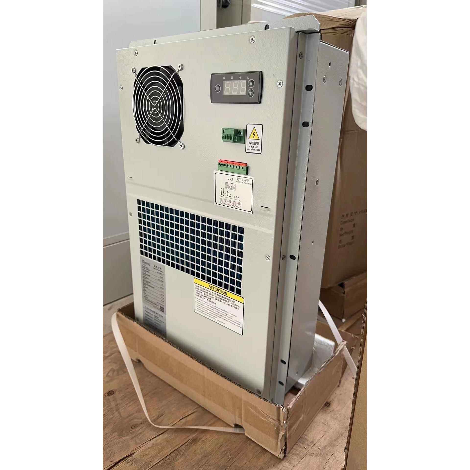 黑盾机柜空调AC1500W英维克EC2000W高效制冷加热名诺600W通信基站