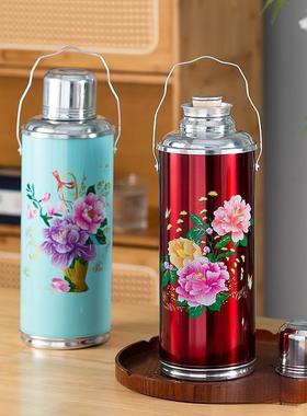 老款热水壶居家保暖热水瓶老式暖学舍738生宿壶复古大容量保壶温