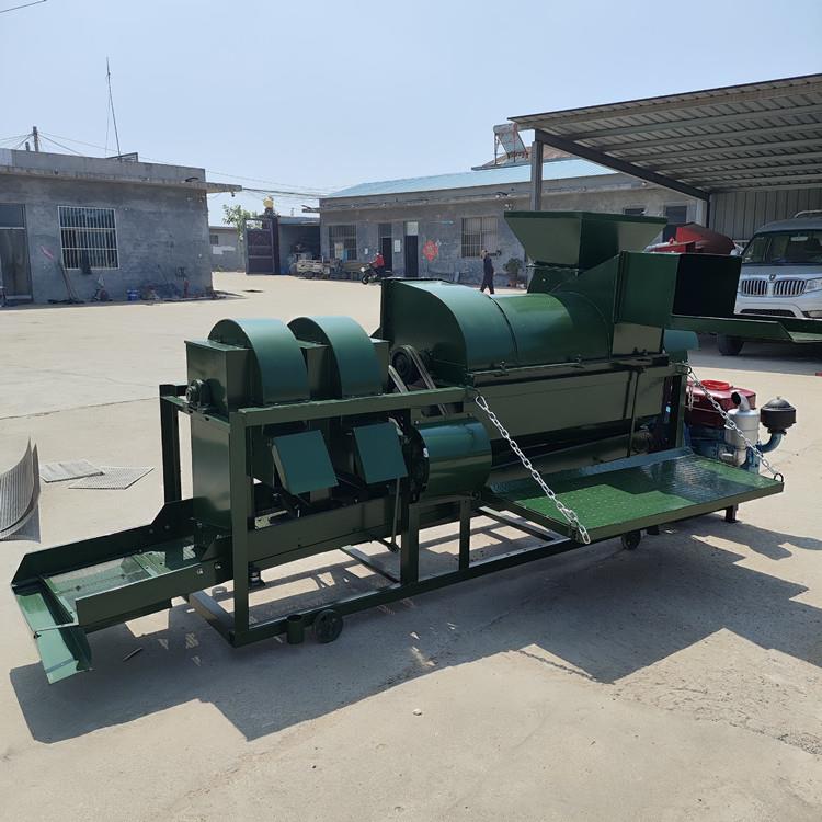 吴茱萸YCL药材脱粒机柴配大型机脱粒 脱粒 净操干作简单