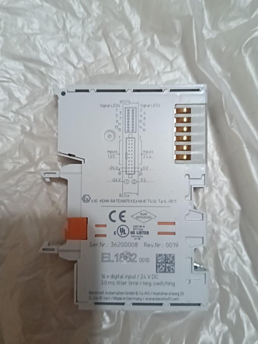 现货一个 EL1862-0010，成色九九新，需要的可以联系