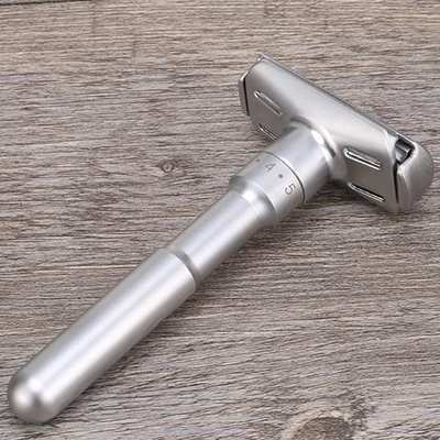 QSHAVE Adjustable Safety Razor Double Edge Classic Mens Shav