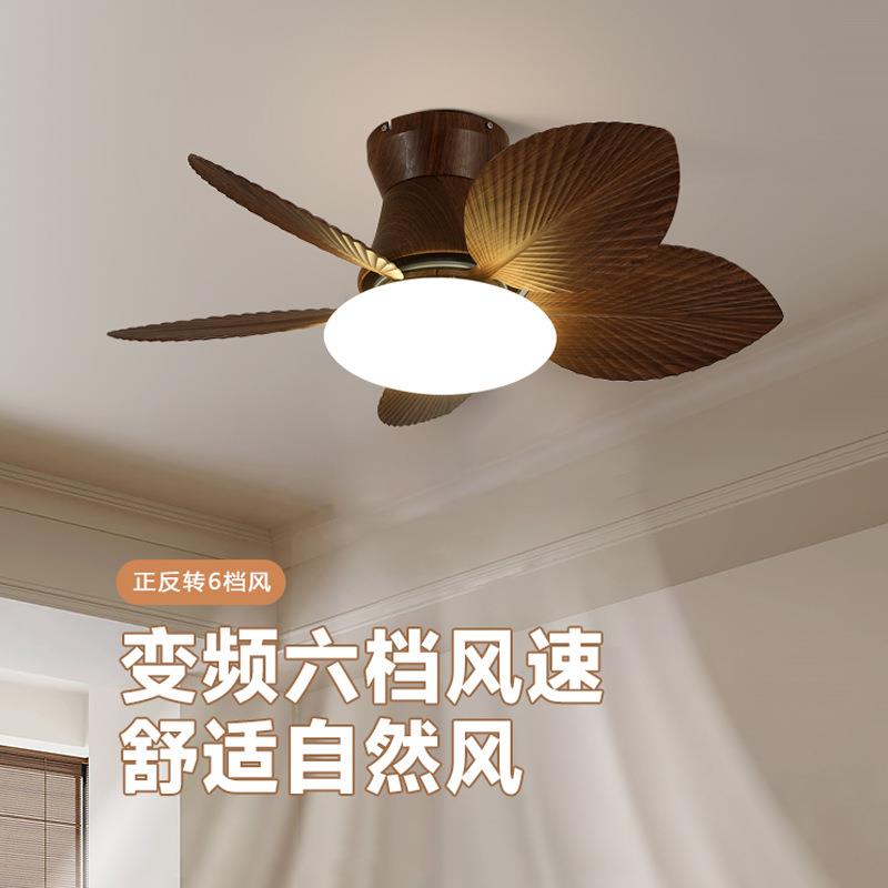 新款复古风扇灯餐厅家用大风力中古电扇吊灯东南亚南洋卧室吊扇灯图片