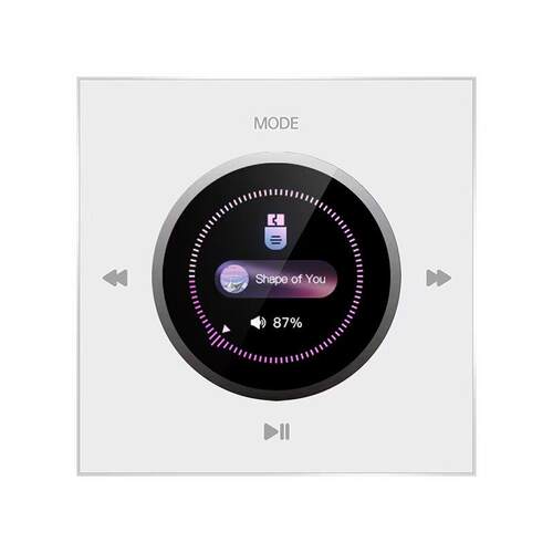 旋钮86型背景音乐主机86K可蓝牙TF卡U盘音频输入播放可接4只喇叭