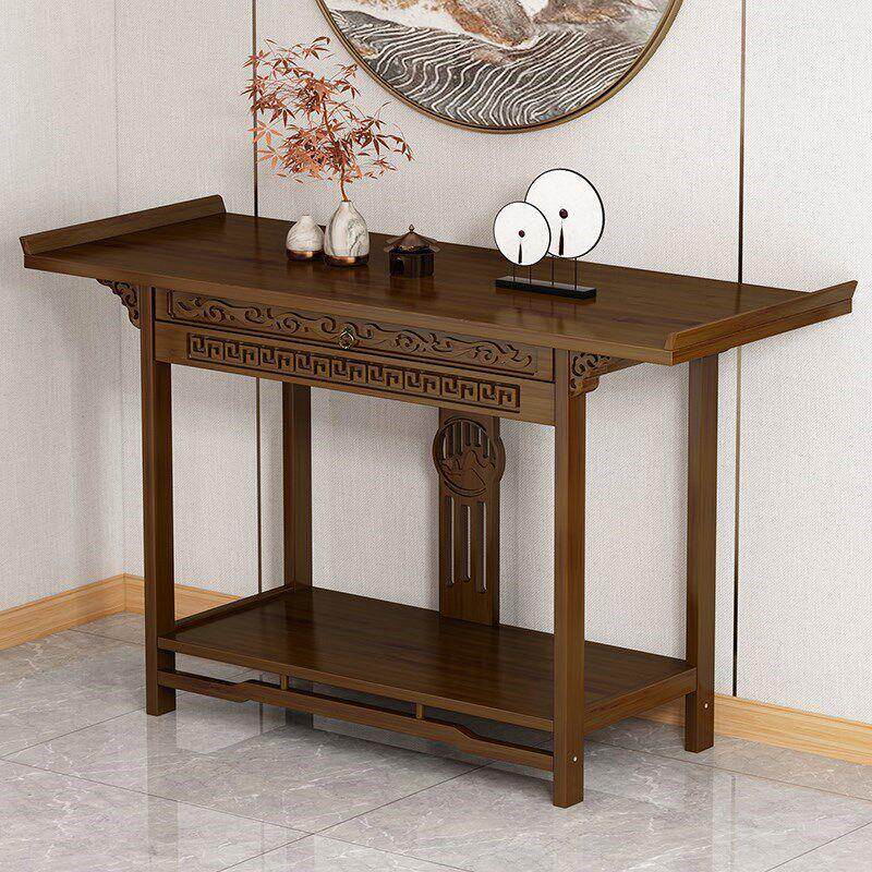 供桌家用佛台中式实木供台神台香案供奉菩萨财神佛龛贡桌条案佛91
