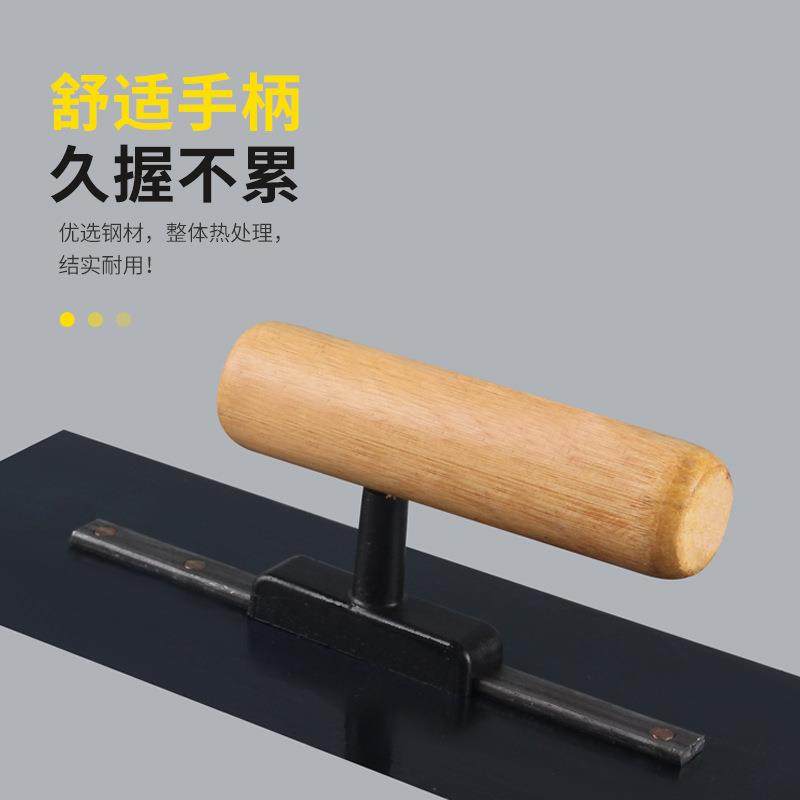 泥瓦匠不锈钢泥灰刀加厚批灰抹泥刀长木柄抹子无钉刀泥瓦工具
