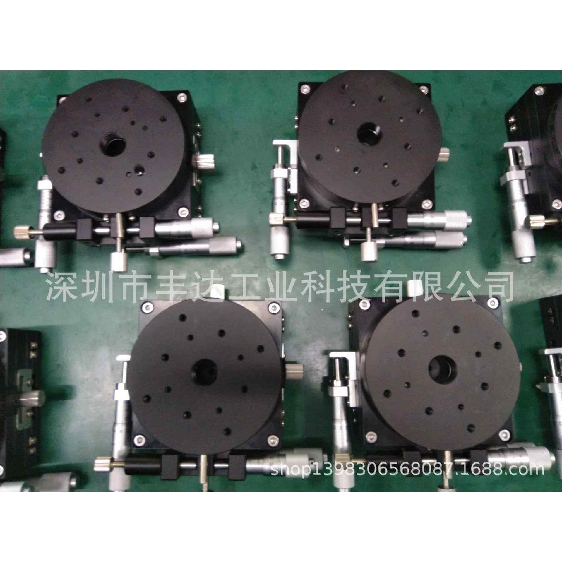 滑台通孔/微动旋转/磨合移动导轨通孔旋转滑台RS-111T/RS-211T等