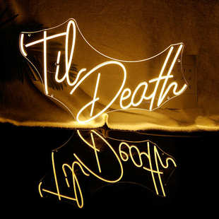 造型墙体广告牌发光装led字英文霓虹灯批发 灯外贸软霓虹灯