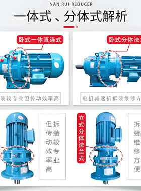 BL5D6-315KW输入XWD4-23-轴摆线减速器BLD行星速机BLD-6给料减机