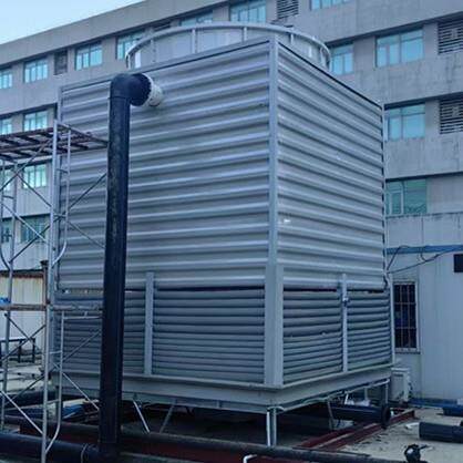 形逆流式冷塔工业水冷塔冷却塔玻璃钢方形逆流却LHFN-100式散热冷