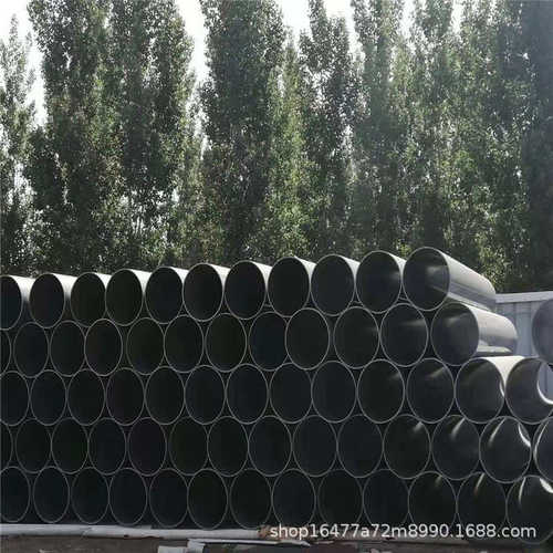 pvc  排水排水管通风管大口   管件灰色现货供应 500 径  齐全