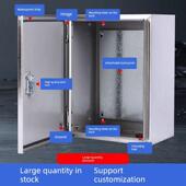 304不锈钢配电箱设备箱201室内基业箱明装 箱电控箱配电柜加厚定制