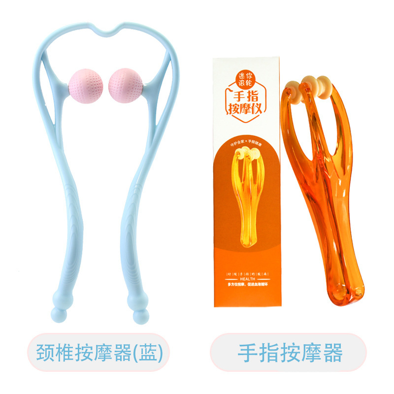 九爪按摩滚珠头部按摩器头皮挠头抓头挠痒痒五指按摩器经络痒痒挠