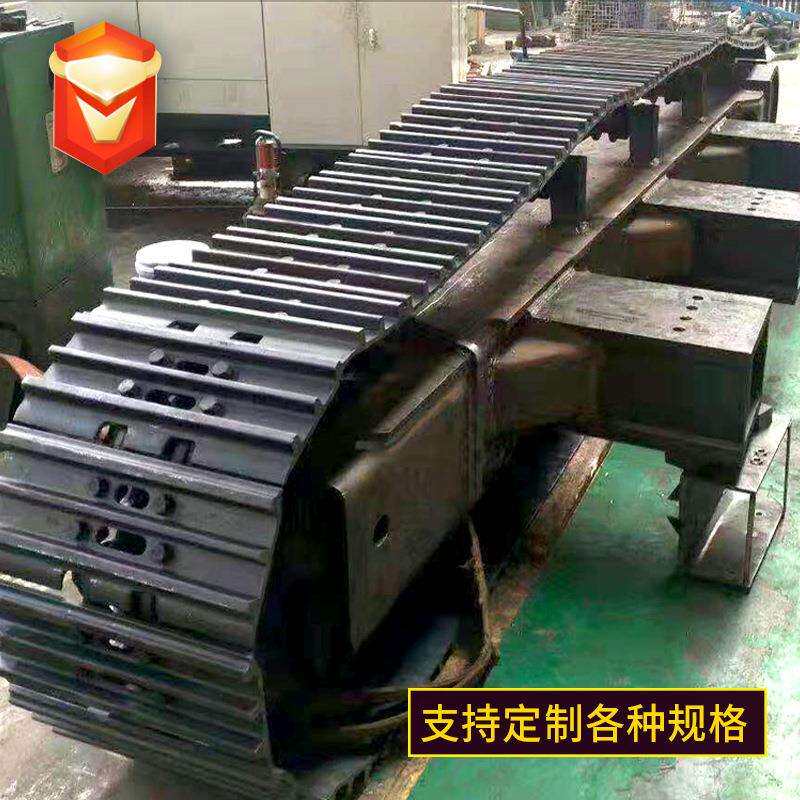 供应移动破碎站底盘制砂机底盘大型挖机底盘实力厂质保一年