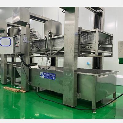 大型提升式毛笋春笋小竹笋预煮蒸煮机连续式蒸煮冷却线