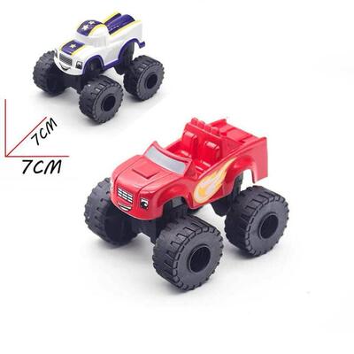 6PCS Racing Car blaze and the monster machines Miracle Crush