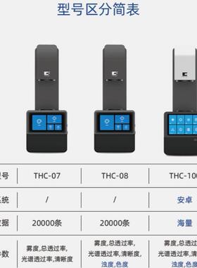 THC-100系列色彩雾度仪THC-07透明和半透明材料的雾度透光率色差
