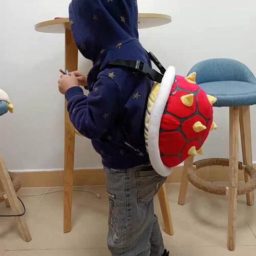 30cm 4Style Anime Super Koopa Turtle School Bag Turtle Shell