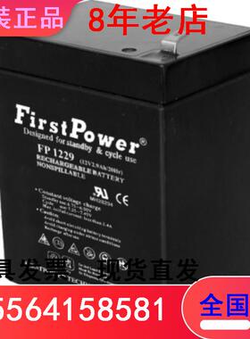 FirstPower蓄电池FP1229 12V2.9AH 仪器仪表 消防主机 医疗设备