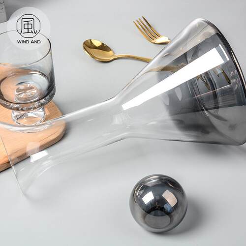 风和外贸出口Tom Dixon Tank红酒醒酒器无铅水晶玻璃红酒杯高脚杯
