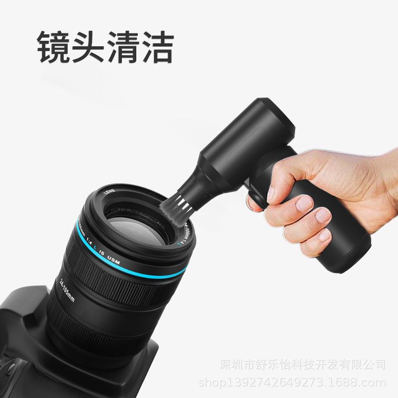 便携式大功率大转数小体积吹尘器照明充气除尘多合一暴力风扇